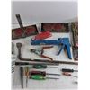 Image 3 : Caulking Gun, Lug Wrench, Sockets, Screwdrivers, Composite Cable, Wire Strippers, Misc