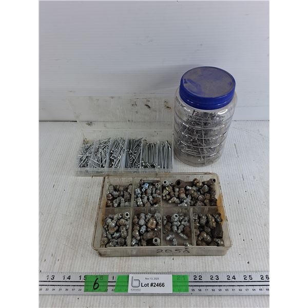 Roofing Nails, Pressure Release Valves, Cotter Pins