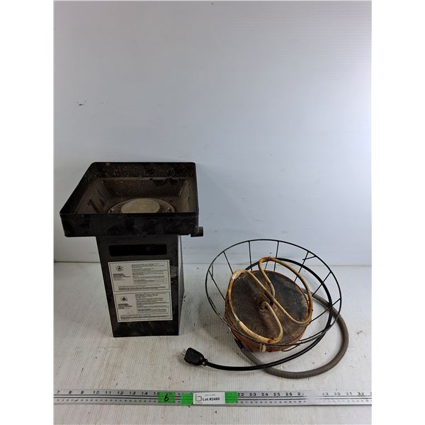 Electric Tank Deicer, Propane Gas Tabletop Burner  - Cannot Ship