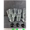 Image 2 : (14) Glass Goblets - Cannot Ship