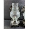 Image 2 : (2) Kerosene Lamps 10" - PICK UP