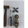 Image 3 : Screwdriver, 4 Way Grease Gun Coupler Tool, Trailer Hitch Ball, Small Mallet, Electrode Holder