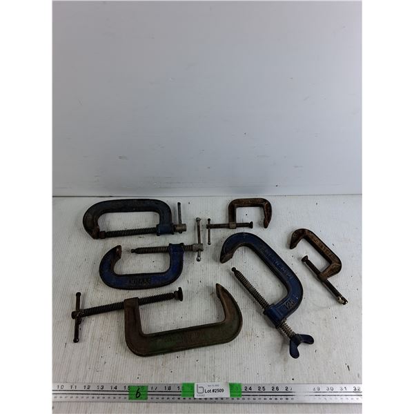 C Clamps - 7", 4" & 3"