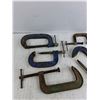 Image 2 : C Clamps - 7", 4" & 3"