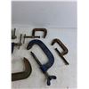 Image 3 : C Clamps - 7", 4" & 3"