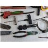 Image 5 : Rubber Cement, Wire Stripper, Belt Wrench, Wire Brushes, Box Cuuter, 12V Flashlight, Pliers, Misc