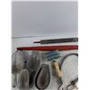 Image 3 : Aluminum Scoops, Curry Comb, Horse Body Brush, Metal File, Misc