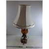 Image 1 : *Vintage Baroque Style Table Lamp, Powers On, As Is 32", Cannot Ship