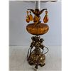 Image 2 : *Vintage Baroque Style Table Lamp, Powers On, As Is 32", Cannot Ship