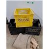 Image 2 : *(3) Milk Crates 13" x 13" x 11",Faux Wool Fabric - Cannot Ship