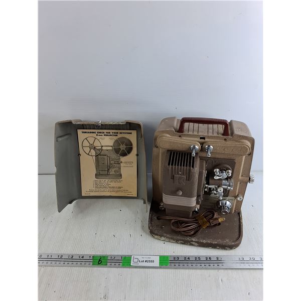 Vintage Keystone 8mm Electric Projector - As Is - PICK UP