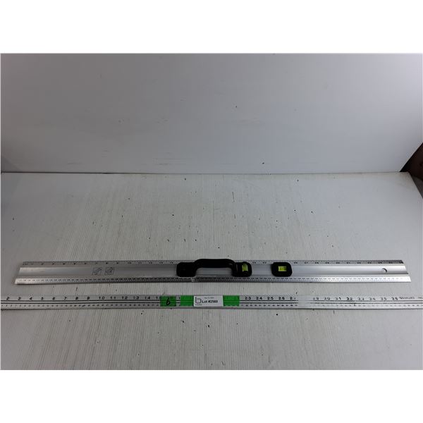Carpenters Ruler/Level 36", Cannot Ship