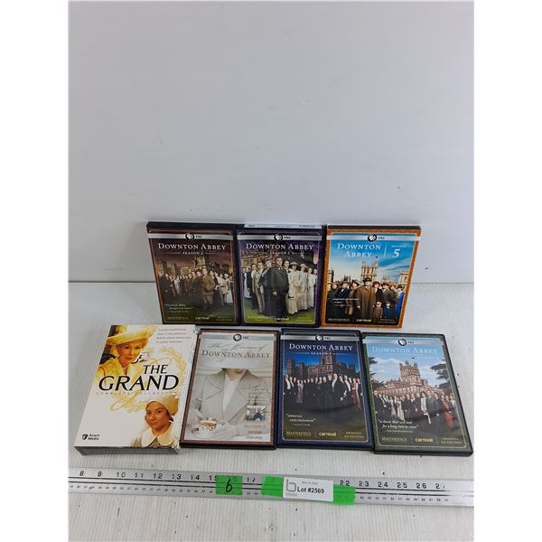DVD Movies - Downtown Abbey, The Grand Complete Collection