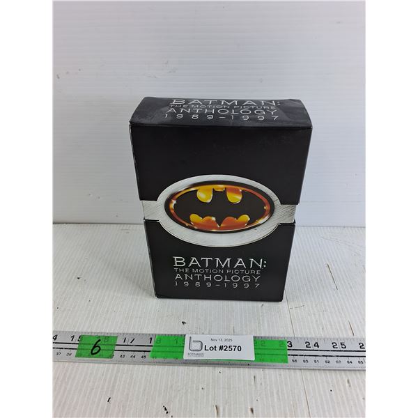 Batman The Motion Picture Anthology 1989 - 1997 DVD Movie Collection