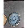 Image 3 : Agate Slab Slice Coasters - Authenticity Not Guaranteed