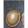 Image 2 : Agate Slab Slice Coasters - Authenticity Not Guaranteed
