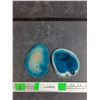 Image 1 : Agate Geode Slab Slice Coasters - Authenticity Not Guaranteed