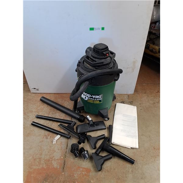 *Shop Vac 10 Gal Portable Blower/Wet/Dry Vacuum with Attachments - Powers On, As Is, Cannot Ship