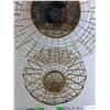 Image 3 : (2) Metal Wire Wall Decorations 14" & 26", Cannot Ship