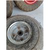 Image 2 : Nylon Tube Tires (2) 4.10/3.50-5 (2) 4.10/3.50-4
