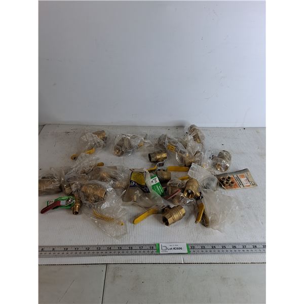 Brass Valvees & Compression Nuts