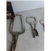 Image 3 : 3-Peice  Locking C-Clamp Plier Set