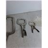 Image 4 : 3-Peice  Locking C-Clamp Plier Set