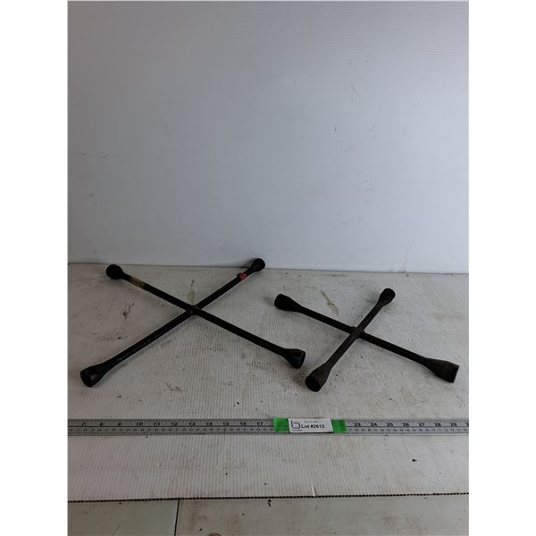 (2) 4-Way Lug Wrench up to 20 