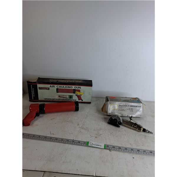 Air Caulking Gun, 2" Industrial Circular Saw