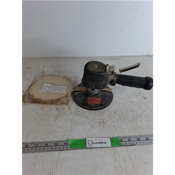 6" Sanding Pad (as is) & Peel and Stick Sanding Discs