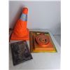 Image 2 : High Visibility Vesr, 3pc Jumbo Tool Hanger Set, Collasable Cones, Steering Wheel Cover, Misc