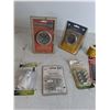 Image 2 : Oil Pressure Guage,  Lamp Holder Adapter, Shrink Tubing, Outlet, Spark Plug, Misc