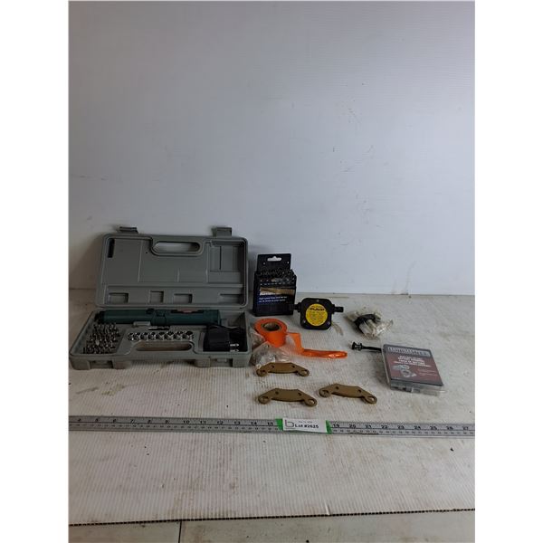 Sintered Brake Pads, Cordless Electric Screwdriver Kit, Battry Terminal, Flashing Tape, Misc