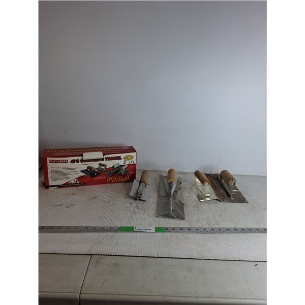 4 Pcs Concrete Trowel up to 14 