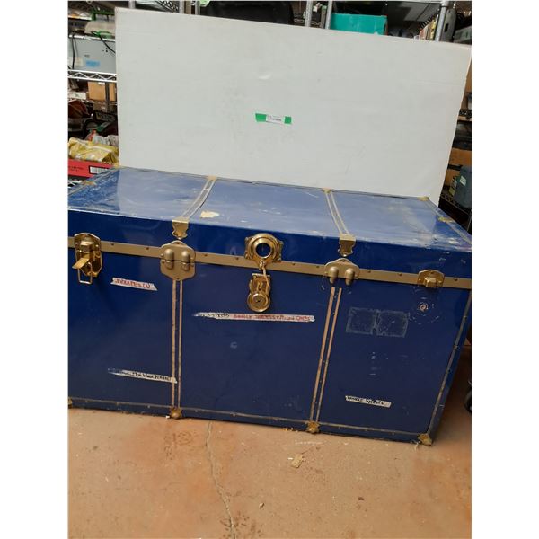 Royal Blue Chest 43 x21 x 24 