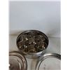 Image 3 : Stainless Steel Spice Box, Antique Silver Plated Butter Dish