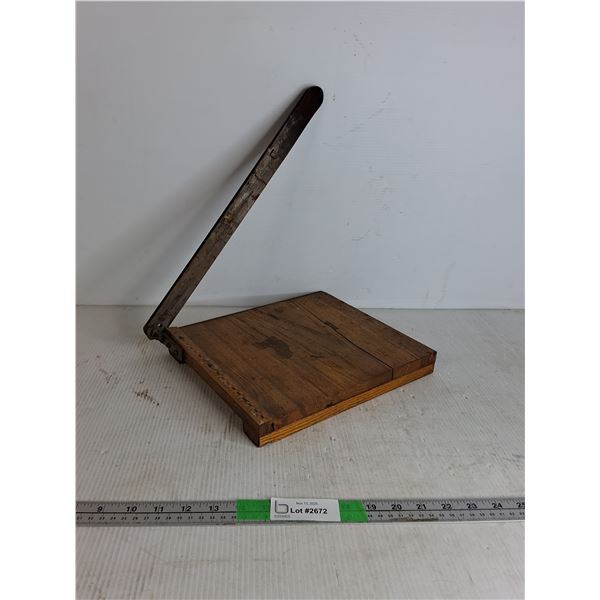 Vintage No.2 Kodak Trimming Board