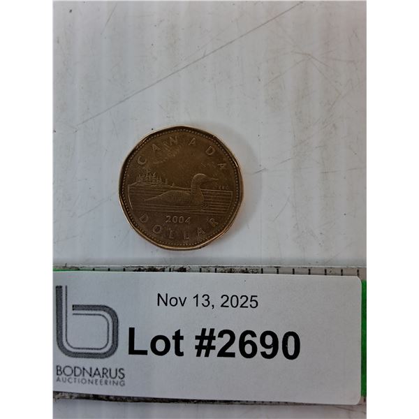 Canadian Loonie- 2004