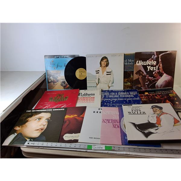 (14) Records/Sets- Fats Waller, Shaun Cassidy, Catherine McKinnon, Misc.