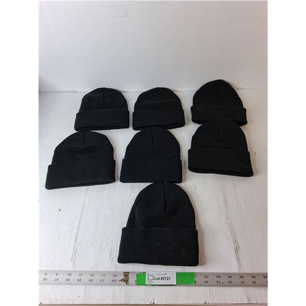 (7) The Authentic T-shirt Company Acrylic Toques