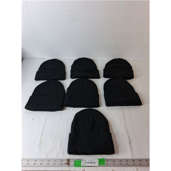 (7) The Authentic T-shirt Company Acrylic Toques