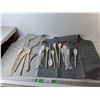 Image 1 : (2) Aprons, Wooden & Plastic Mixing Spoons