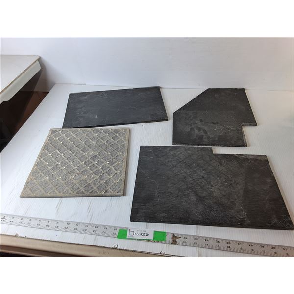 (4) Pieces of Tile Up to 16", Cannot Ship