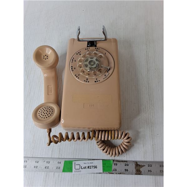 Vintage ITT Wall Style Rotary Phone