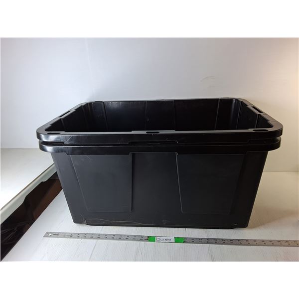*(2) Storage Totes 30" x 20" x 14.25"- No Lids, Cannot Ship