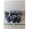 (7) Stainless Blue Tumblers