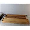 Image 2 : (2) Wood Trays 30.75" x 5" x 2.75", Cannot Ship