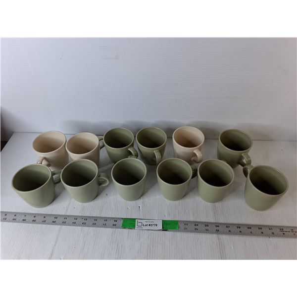 (12) IKEA Ceramic Mugs