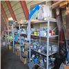 Image 1 : Metal Shelving with Contents-Located offsite West of Saskatoon   24" X 180" L  (Sold as one unit)