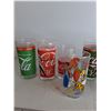 Image 2 : (10) Decorative Coca Cola Glasses